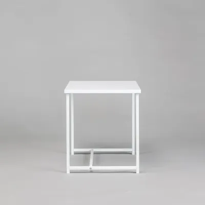 Журнальный стол Adore Décor Квадро S Квадратный 40х40х43 см Белый Журнальный стол Adore Décor Квадро S Квадратный 40х40х43 см Белый