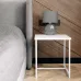 Журнальный стол Adore Décor Квадро S Квадратный 40х40х43 см Белый