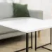 Журнальний стіл Adore Décor Квадро S Квадратний 40х40х43 см Чорний/Білий Журнальний стіл Adore Décor Квадро S Квадратний 40х40х43 см Чорний/Білий