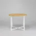 Журнальный стол Adore Décor Модерн M Круглый 60х60х47 Белый/Дуб Журнальный стол Adore Décor Модерн M Круглый 60х60х47 Белый/Дуб