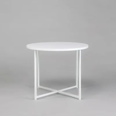 Журнальний стіл Adore Décor Модерн M Круглий 60х60х47 Білий Журнальний стіл Adore Décor Модерн M Круглий 60х60х47 Білий