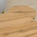 Журнальний стіл Adore Décor Модерн M Круглий 60х60х47 Чорний/Дуб