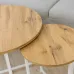 Журнальний стіл Adore Décor Модерн S Круглий 40х40х43 см Білий/Дуб Журнальний стіл Adore Décor Модерн S Круглий 40х40х43 см Білий/Дуб