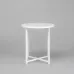 Журнальний стіл Adore Décor Модерн S Круглий 40х40х43 см Білий