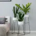 Комплект металевих підставок для квітів та вазонів Adore Décor Скандинавські 3 шт Чорний Комплект металевих підставок для квітів та вазонів Adore Décor Скандинавські 3 шт Чорний