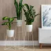 Комплект металевих підставок для квітів та вазонів Adore Décor Скандинавські 3 шт Білий