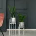 Комплект металевих підставок для квітів та вазонів Adore Décor Британські M/S 2 шт Білий