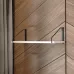 Настінна полиця для книг та декору Adore Décor Одинарна 22х60х18 см Чорний/Білий