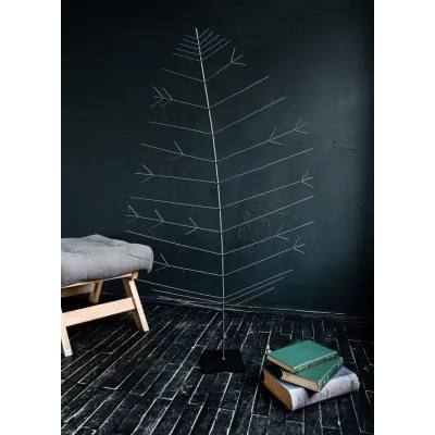 Металева ялинка Adore Décor 120х70 см 1001.1 Чорний Металева ялинка Adore Décor 120х70 см 1001.1 Чорний