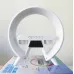 Настольна аккумуляторна смарт лампа із вбудованим аккумулятором UKC Smart RGB 15W Light Sound Machine Bluetooth Біла