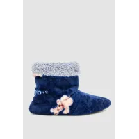 Тапочки-сапожки домашние Ager 35-36 сине-серый 102R1004-1