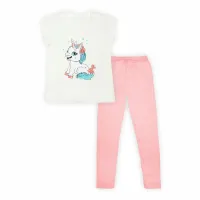 Піжама дитяча бавовняна для дівчинки футболка + штани GABBI PGD-22-6 My pony Молочний на зріст 122 (13191) Піжама дитяча бавовняна для дівчинки футболка + штани GABBI PGD-22-6 My pony Молочний на зріст 122 (13191)