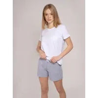 Костюм жіночий зручний для дому 100% бавовна Vivioji Білий L (12302)
