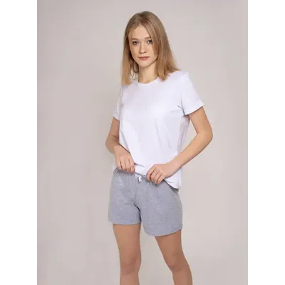 Костюм жіночий зручний для дому 100% бавовна Vivioji Білий XL (12302)