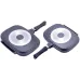 Сковородка-гриль Grill Pan двусторонняя прямоугольная 32х24х7.5см Kamille