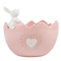 Конфетница Rabbit 16x16x15cm ceramics Lefard Конфетница Rabbit 16x16x15cm ceramics Lefard