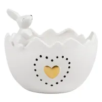 Конфетница Rabbit 16x16x15cm ceramic Lefard Конфетница Rabbit 16x16x15cm ceramic Lefard