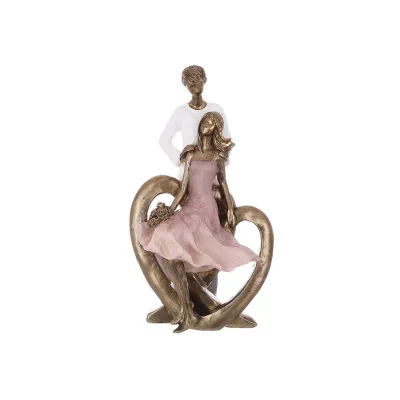 Фигурка интерьерная Влюбленная пара Heart 24x13x8 cm BonaDi