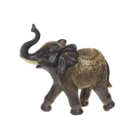 Фігурка інтер'єрна Elephant trunk up 26x10x24 BonaDi Фігурка інтер'єрна Elephant trunk up 26x10x24 BonaDi