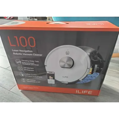 Робот-пилосос iLife L100 Wi-Fi Білий (2000620188) Робот-пилосос iLife L100 Wi-Fi Білий (2000620188)