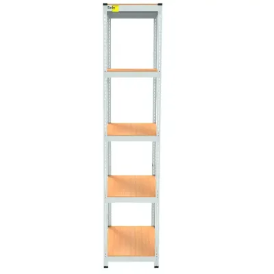 Металевий стелаж Emby Light Series 2400х450x450 мм 5 полиць ДСП до 100 кг