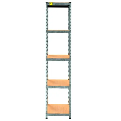 Металевий стелаж Emby Light Series 2400х450x300 мм 5 полиць ДСП до 100 кг 2066424240