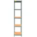 Металевий стелаж Emby Light Series 2400х450x300 мм 5 полиць ДСП до 100 кг 2066424240