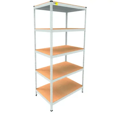 Металлический стеллаж Emby Light Series 2100х900x450 мм 5 полок ДСП до 100 кг
