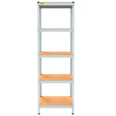 Металевий стелаж Emby Light Series 2100х600x300 мм 5 полиць ДСП до 100 кг