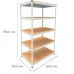 Металевий стелаж Emby Light Series 1800х900x600 мм 5 полиць ДСП до 100 кг