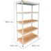 Металевий стелаж Emby Light Series 1800х900x450 мм 5 полиць ДСП до 100 кг