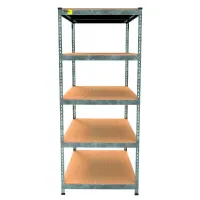 Металлический стеллаж Emby Light Series 1800х600x600 мм 5 полок ДСП до 100 кг 2072620635