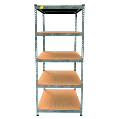 Металевий стелаж Emby Light Series 1800х600x600 мм 5 полиць ДСП до 100 кг 2072620635