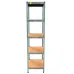 Металевий стелаж Emby Light Series 1800х450x450 мм 5 полиць ДСП до 100 кг 2072792999