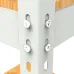 Металевий стелаж Emby Light Series 1500х600x600 мм 4 полиці ДСП до 100 кг Металевий стелаж Emby Light Series 1500х600x600 мм 4 полиці ДСП до 100 кг