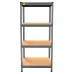 Металевий стелаж Emby Light Series 1500х600x450 мм 4 полиці ДСП до 100 кг