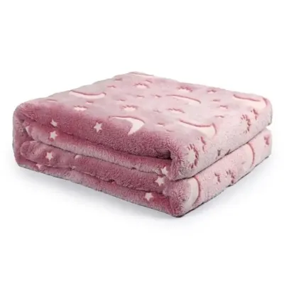 Плед дитячий, що світиться в темряві RIAS 180х160 см Pink (3_01472) Плед дитячий, що світиться в темряві RIAS 180х160 см Pink (3_01472)