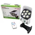 Вуличний світильник у вигляді камери спостереження RIAS JLP-2178 77 SMD на сонячній батареї з пультом (3_02290)