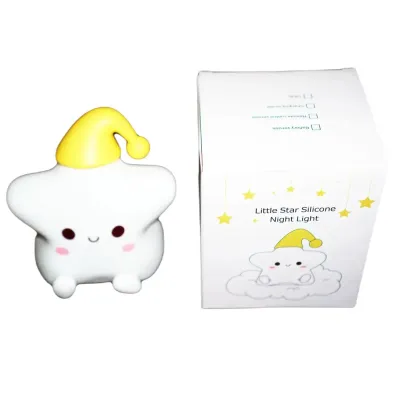 Ночной светильник силиконовая RIAS Звездочка Light Star с аккумулятором (3_04331)