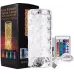 Настільна світлодіодна кристалічна лампа RIAS Rose Diamond RGB з пультом (3_04418)