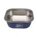 Миска Taotaopets 1910002 160 мм для собак и котов металлическая Синий (12173-72226)