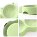 Миска для кішок Taotaopets Cat 123307 Green подвійна пластикова Миска для кішок Taotaopets Cat 123307 Green подвійна пластикова