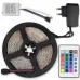 Комплект светодиодной ленты OPT-TOP 3528 RGB в силиконе 5 м с пультом (1756374621)