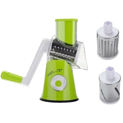 Универсальная механическая овощерезка мультислайсер TableTop Drum Grater 3 насадки (1756374727) Универсальная механическая овощерезка мультислайсер TableTop Drum Grater 3 насадки (1756374727)