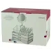 Настольный акриловый органайзер для косметики OPT-TOP Cosmetic Storage Box на 3 двери с зеркалом (1756375357)