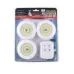Набір нічників з пультом набір 3 шт OPT-TOP LED light with Remote Control set (1756375633) Набір нічників з пультом набір 3 шт OPT-TOP LED light with Remote Control set (1756375633)