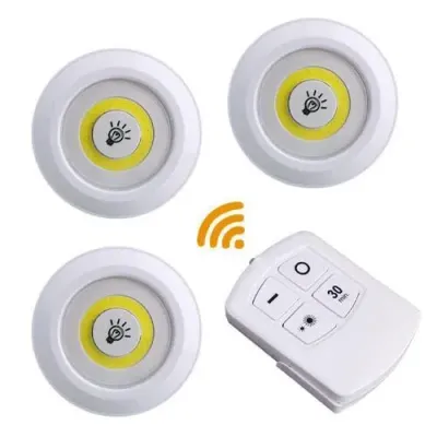 Набір нічників з пультом набір 3 шт OPT-TOP LED light with Remote Control set (1756375633) Набір нічників з пультом набір 3 шт OPT-TOP LED light with Remote Control set (1756375633)