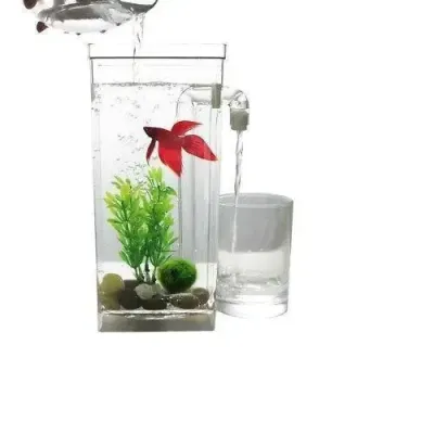 Детский прочный самоочищающийся аквариум OPT-TOP My Fun Fish с LED подсветкой (1756375765)