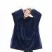 Толстовка-плед двостороння із капюшоном No Brand Huggle Hoodie One Size Синій (1762047567)