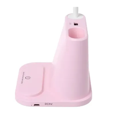 Світильник світлодіодний usb з утримувачем для телефону OPT-TOP Multifunctional desk lamp 1200mah Рожевий (1777401089) Світильник світлодіодний usb з утримувачем для телефону OPT-TOP Multifunctional desk lamp 1200mah Рожевий (1777401089)